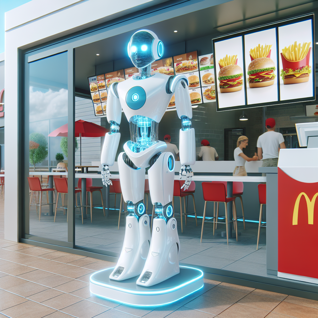 McDonalds with the Terminator